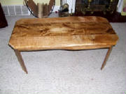 Curly Maple Coffee Table